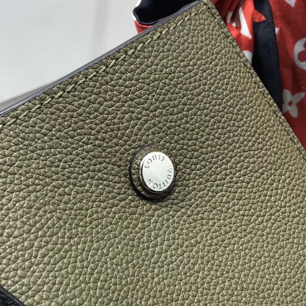 Leather Top Handle Bag