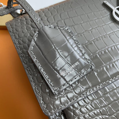 Classic Leather Top Handle Bag