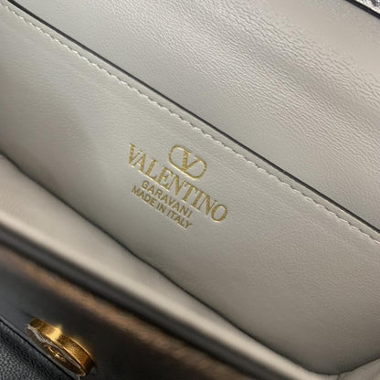 Crystal-Embellished Calfskin Wallet