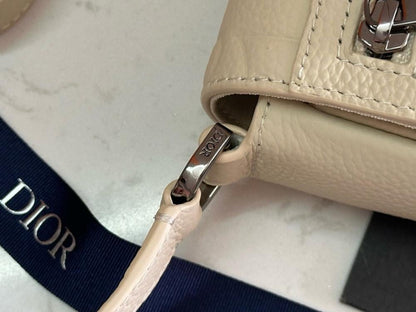 Modern Premium Black Printed Calfskin Shoulder Bag