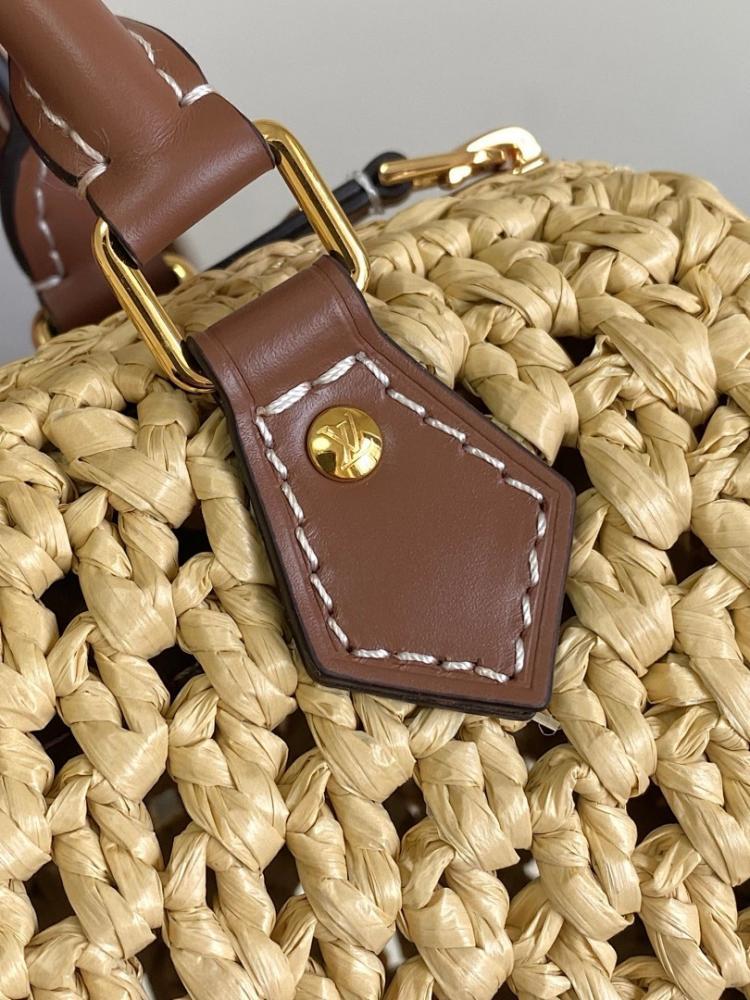 Stylish Premium Woven Raffia Shoulder Bag