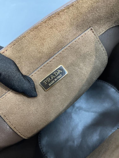 Suede Bucket Bag