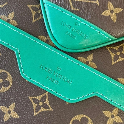 Modern Luxury Monogram Shoulder Bag
