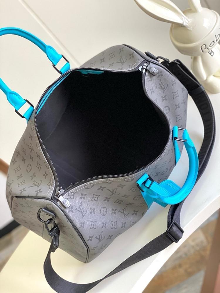 Modern Elegant Blue Canvas Bag