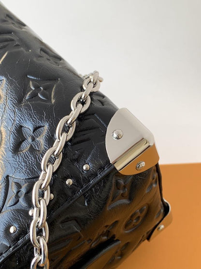 Leather Top Handle Bag