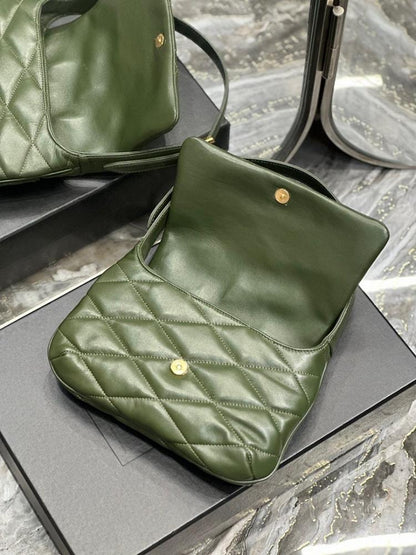 Classic Modern Quilted Leather Shoulder Bag