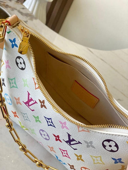 Modern Luxury Monogram Shoulder Bag