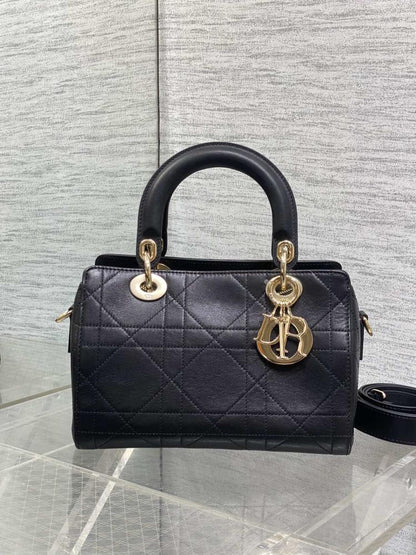 Leather Top Handle Bag