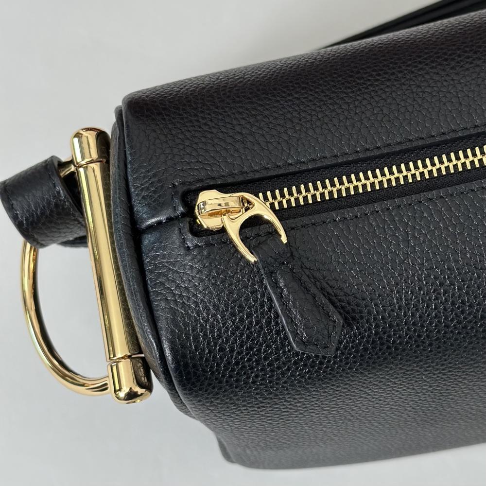 Leather Top Handle Bag