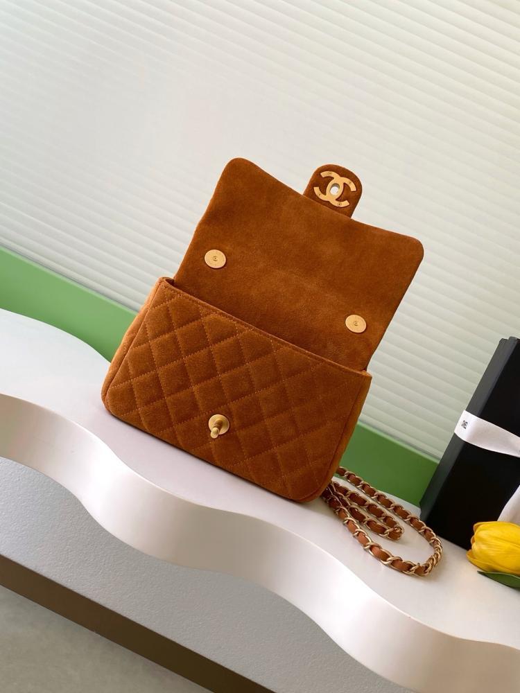 Classic Suede Shoulder Bag