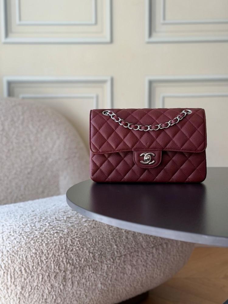 Classic Leather Top Handle Bag