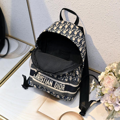 Modern Italian-Inspired Embroidered Top Handle Bag