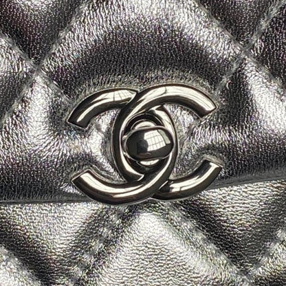 Gold Top Handle Bag