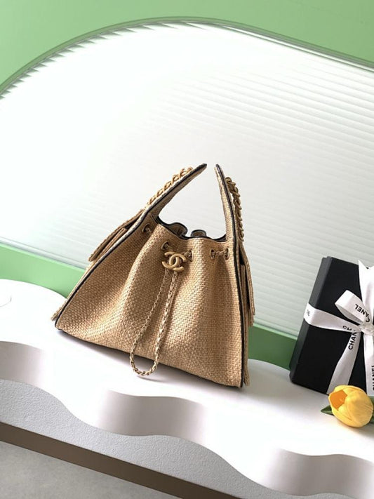 Leather Bucket Bag