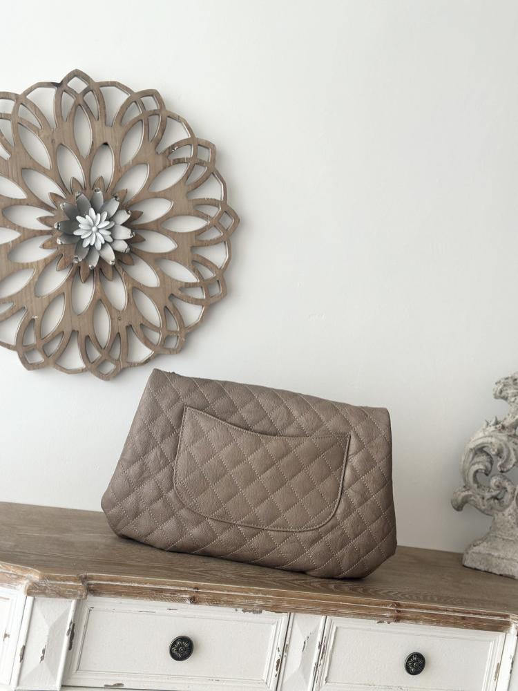 Leather Top Handle Bag