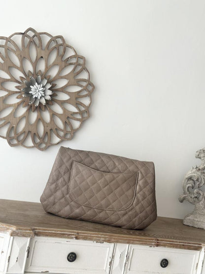 Leather Top Handle Bag