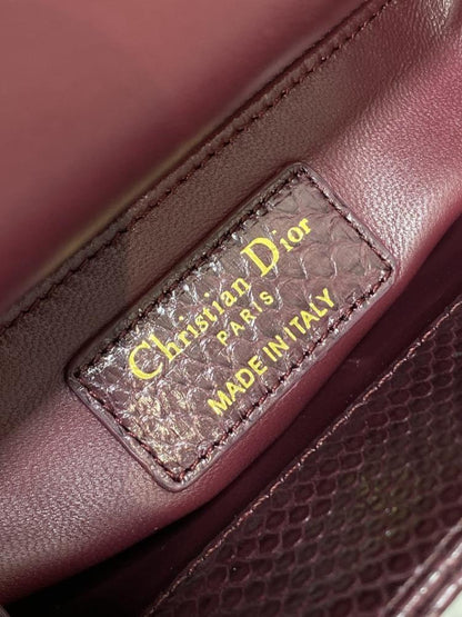 Leather Top Handle Bag