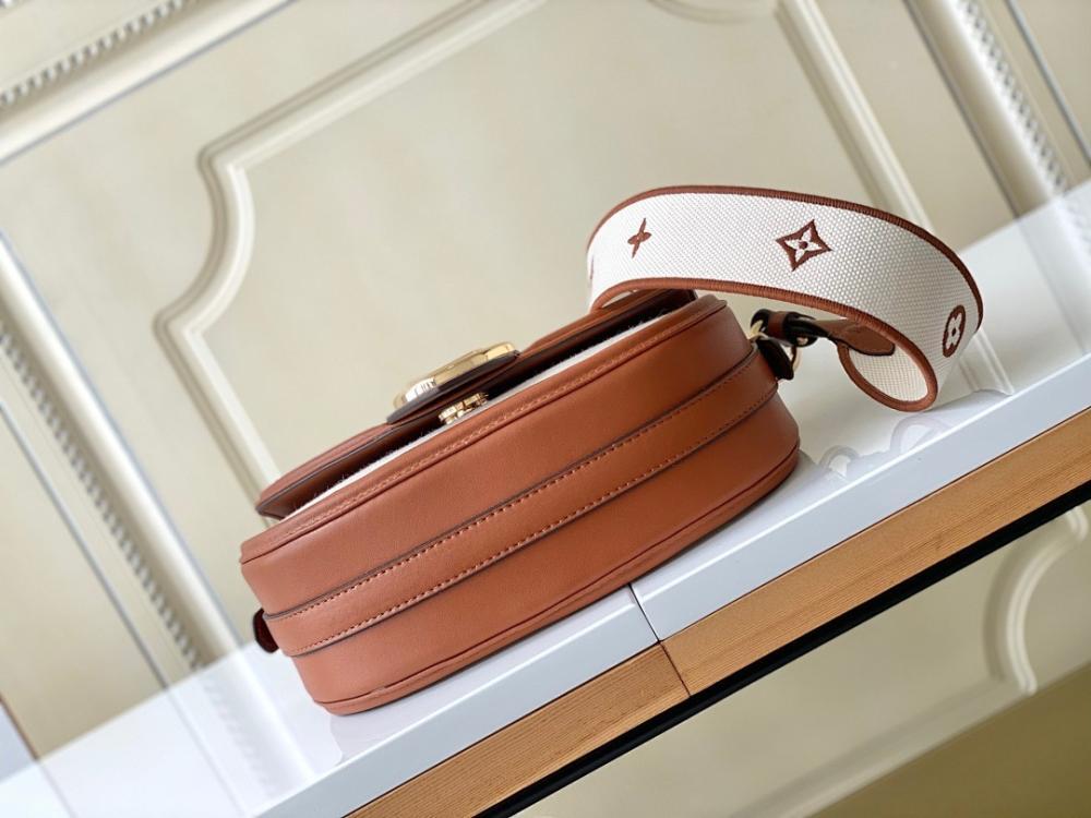 Italian-Inspired Stylish Embroidered Calfskin Shoulder Bag