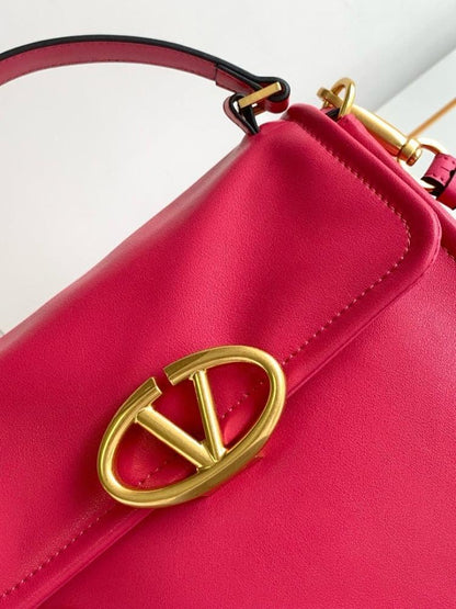 Luxury Refined Leather Shoulder Bag