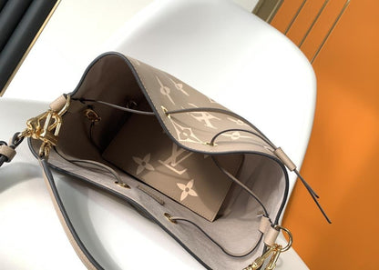 Leather Bucket Bag