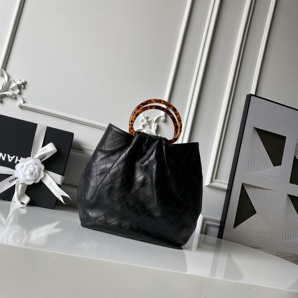 Alma Lambskin Bucket Bag