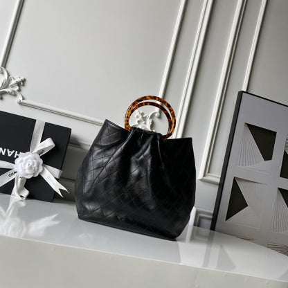 Alma Lambskin Bucket Bag