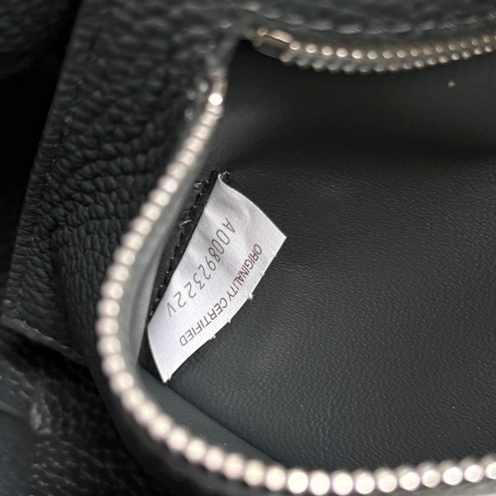 Elegant Leather Top Handle Bag