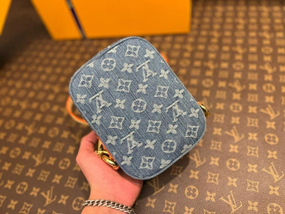 Stylish Premium Blue Denim Shoulder Bag
