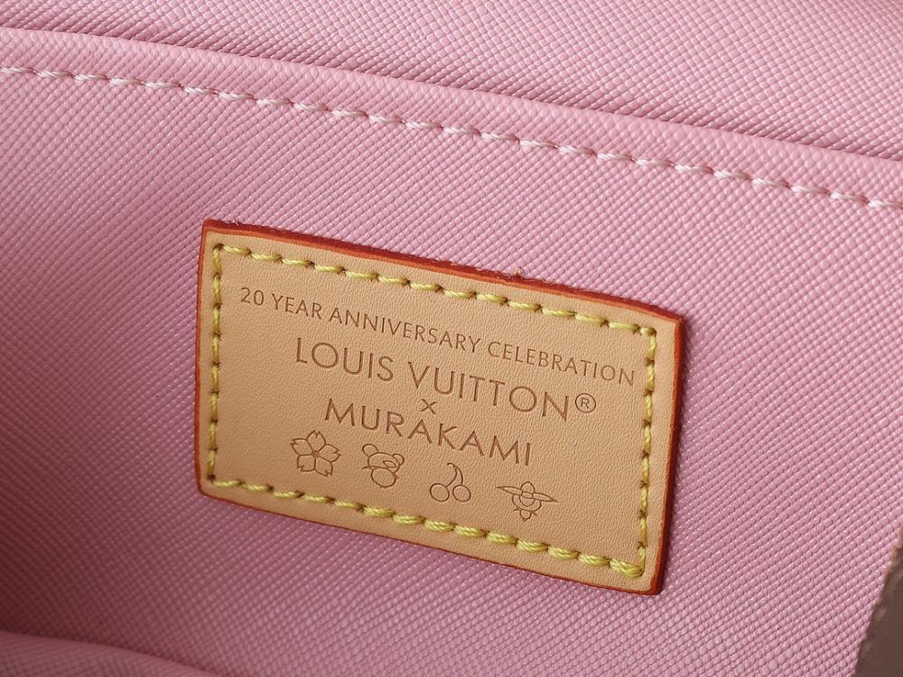 Classic Refined Monogram Leather Shoulder Bag