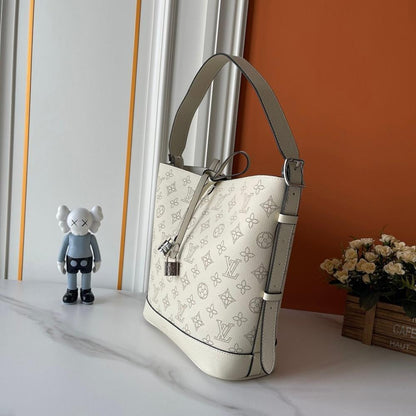 Stylish Premium Monogram Calfskin Crossbody Bag