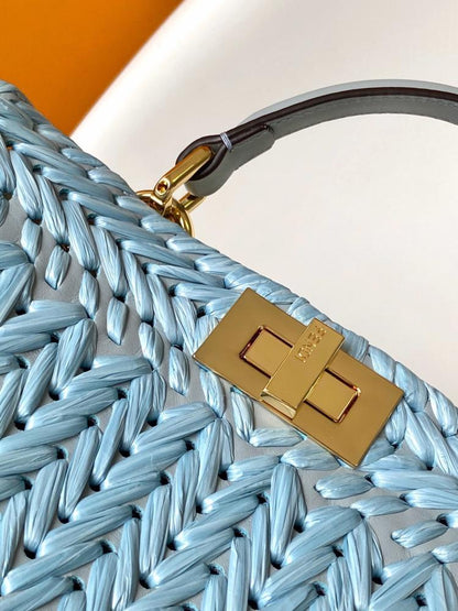 Classic Leather Top Handle Bag