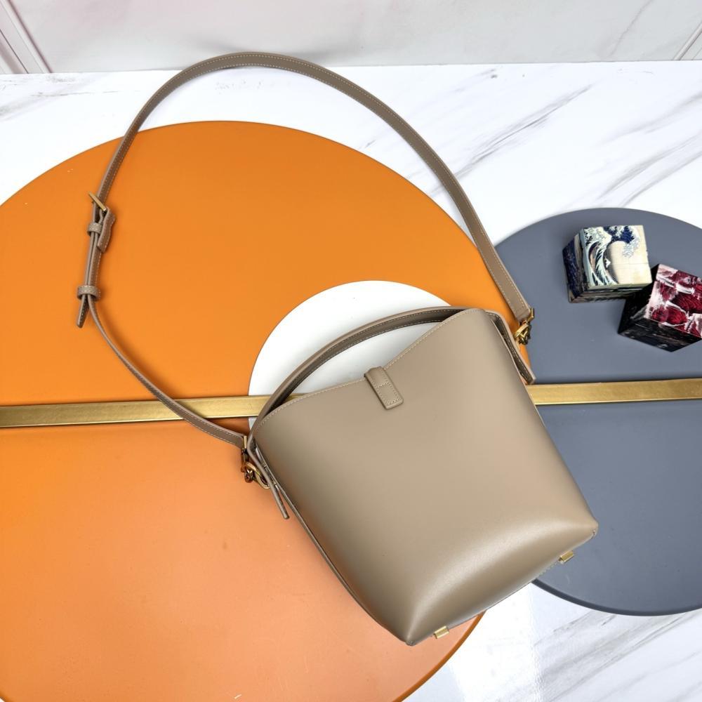 Calfskin Bucket Bag