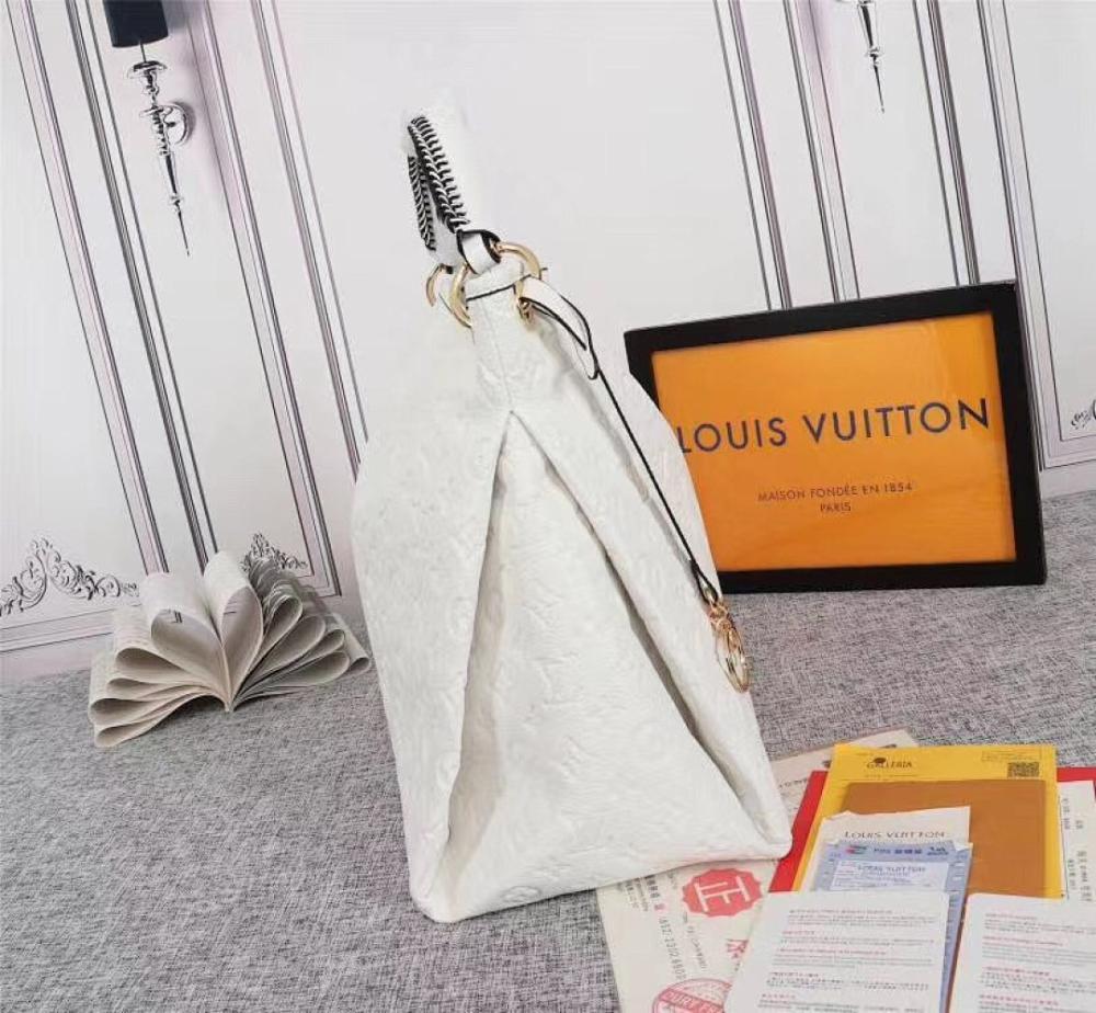 Modern Italian-Inspired Gold Monogram Top Handle Bag