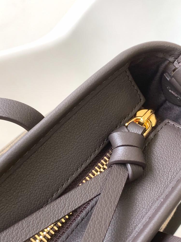 Calfskin Top Handle Bag