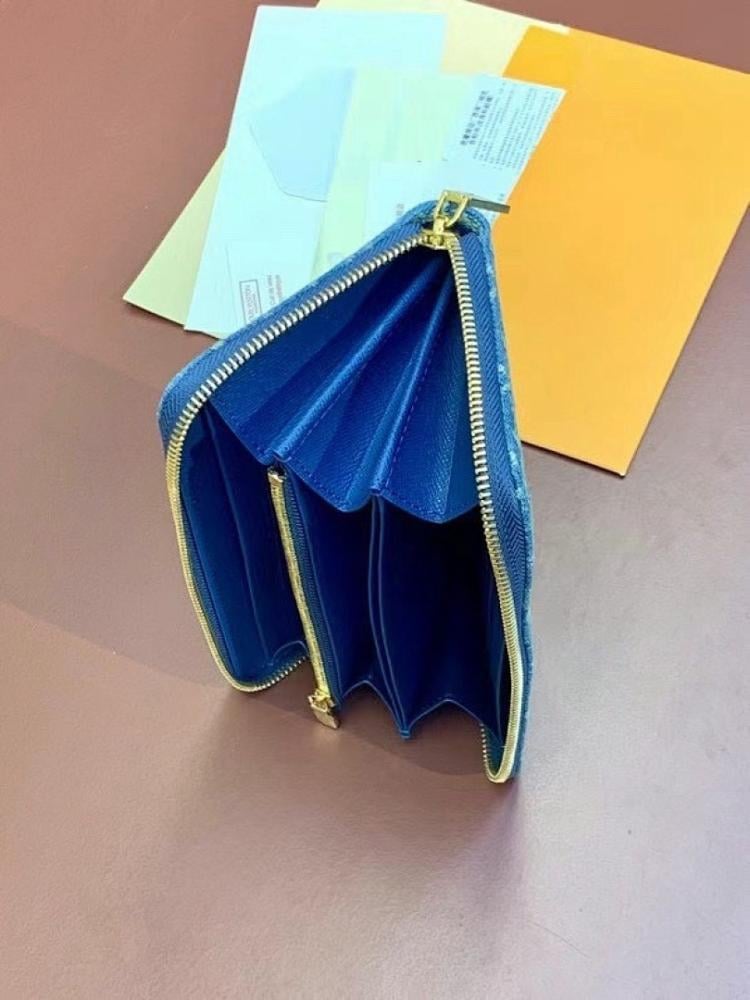 Classic Luxury Denim Wallet