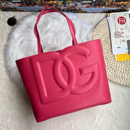 Modern Refined Leather Top Handle Bag
