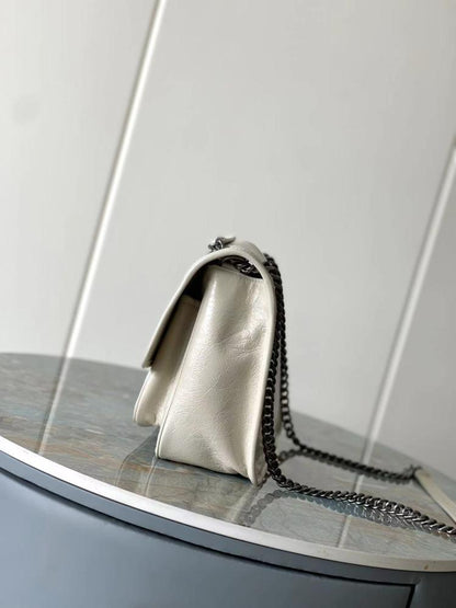 Leather Top Handle Bag