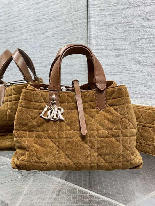 Leather Top Handle Bag