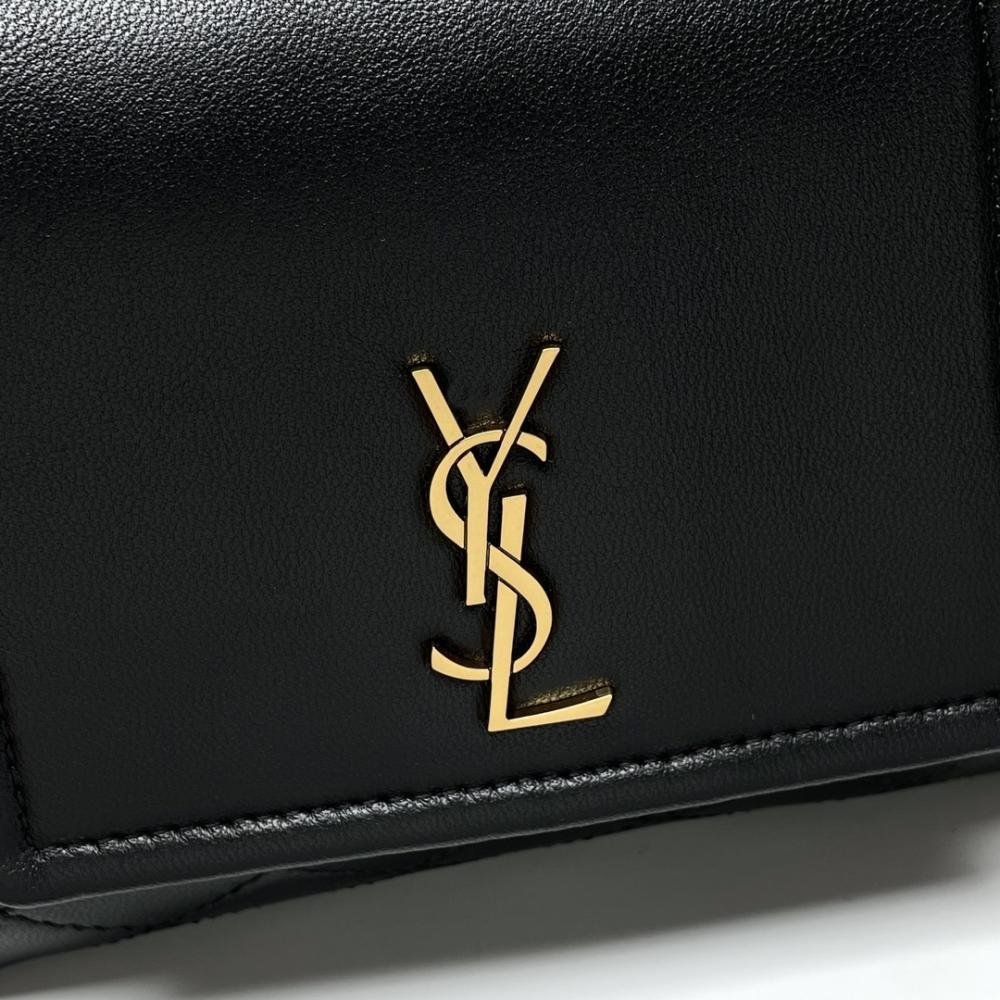 Embroidered Leather Top Handle Bag