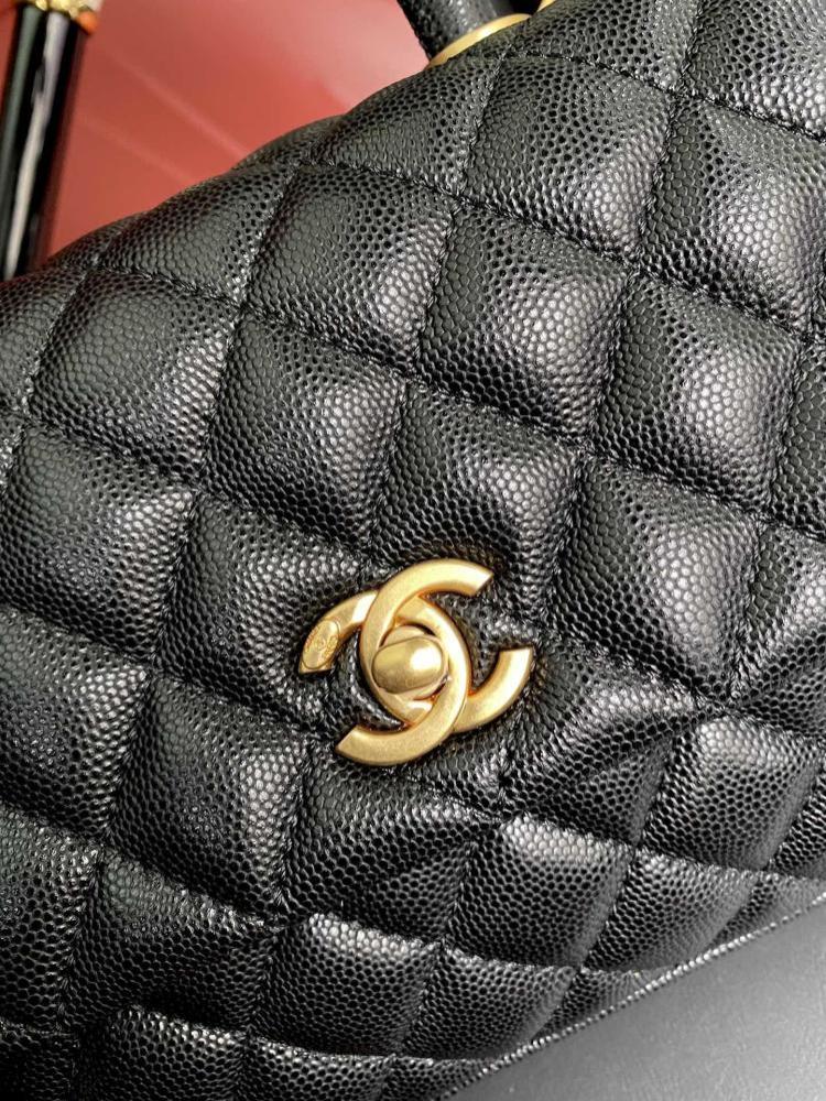 Leather Top Handle Bag