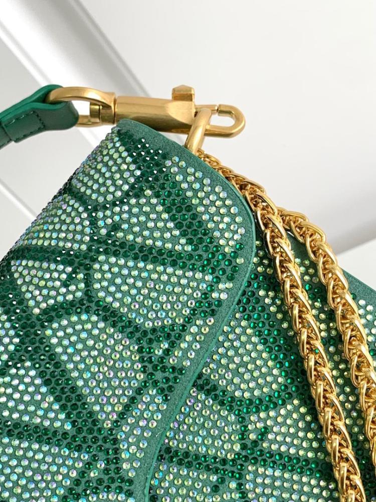 Elegant Stylish Quilted Lambskin Shoulder Bag