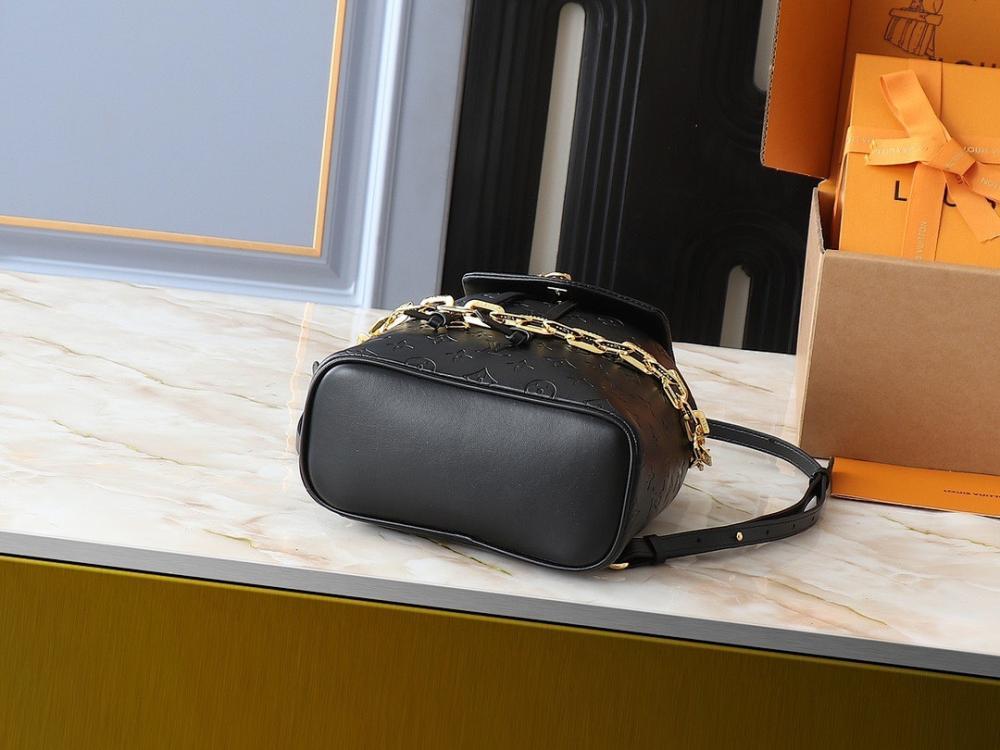 Modern Stylish Monogram Leather Crossbody Bag