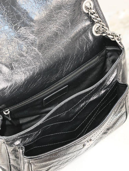 Leather Top Handle Bag
