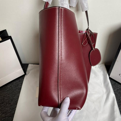 Classic Luxury Quilted Leather Tote Bag