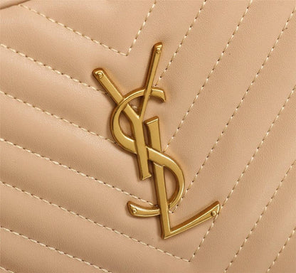 Alma Gold Leather Bag
