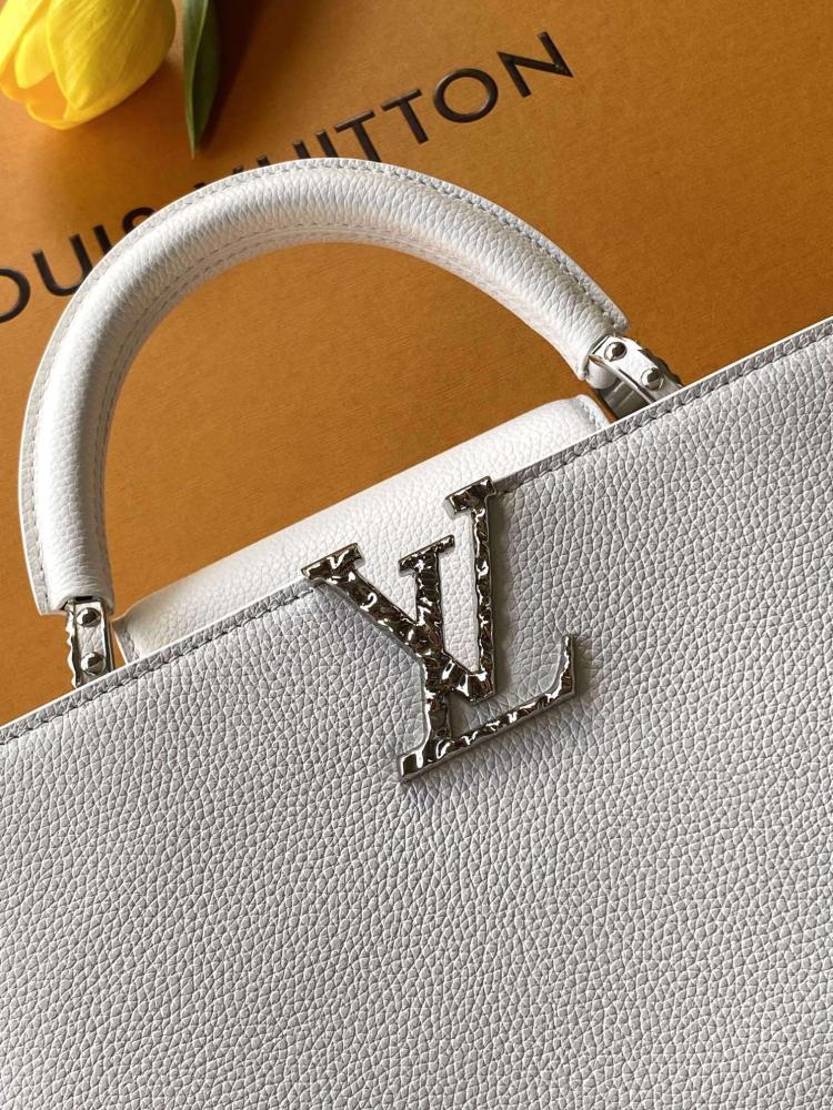 Leather Top Handle Bag