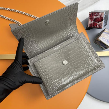 Classic Leather Top Handle Bag
