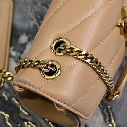 Loulou Leather Shoulder Bag