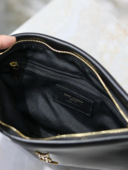 Modern Luxury Leather Top Handle Bag