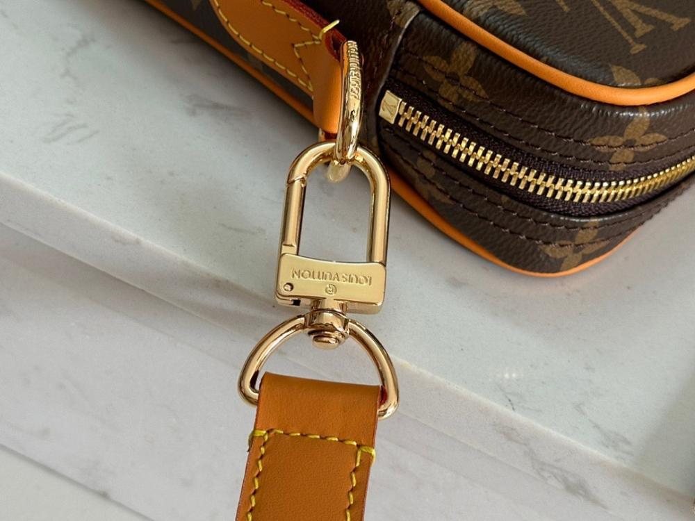 Stylish Monogram Leather Crossbody Bag – Limited Edition